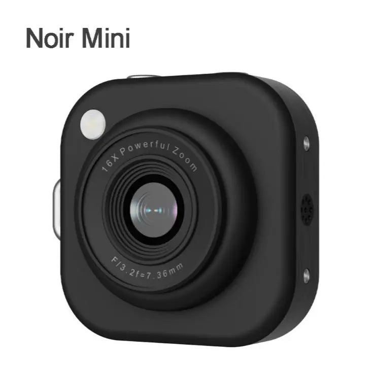 Mini 1080P Digital Camera, Y2K Pocket Vlog Camera with 32GB SD & Key Clip – Teens Portable Photography