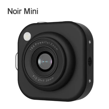 Mini 1080P Digital Camera, Y2K Pocket Vlog Camera with 32GB SD & Key Clip – Teens Portable Photography